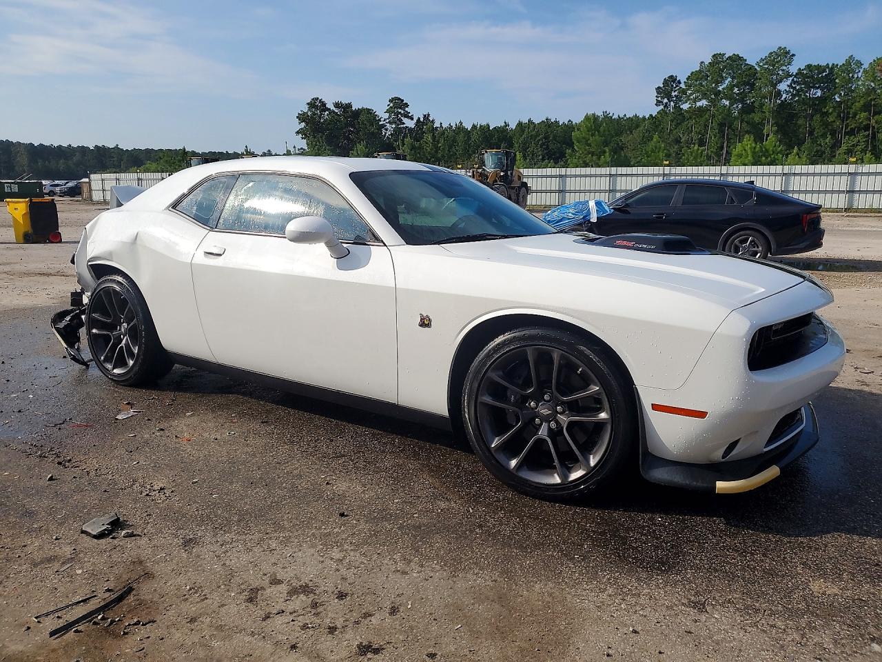 2023 Dodge Challenger R/t Scat Pack White vin: 2C3CDZFJ7PH512533