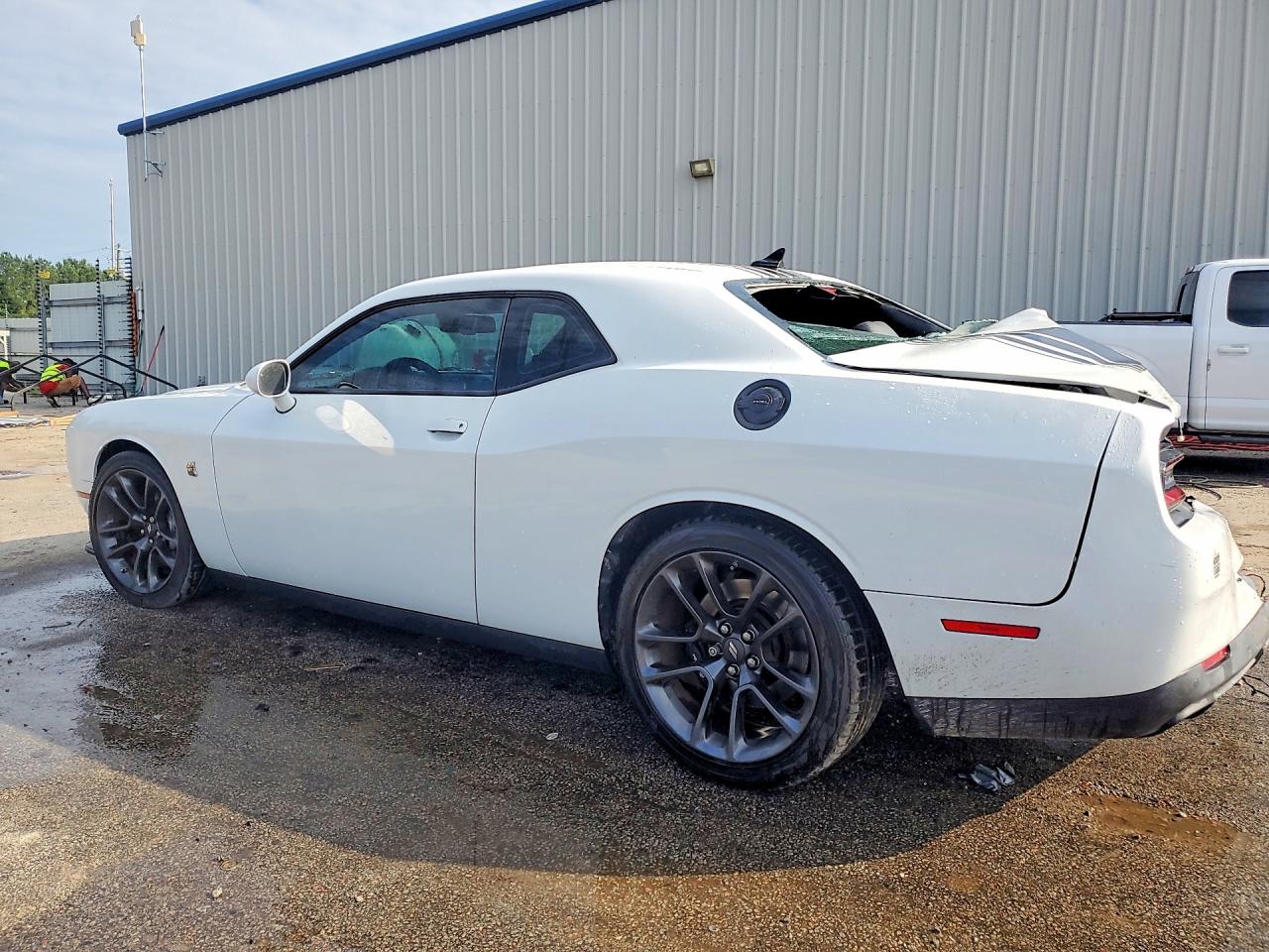 2023 Dodge Challenger R/t Scat Pack White vin: 2C3CDZFJ7PH512533