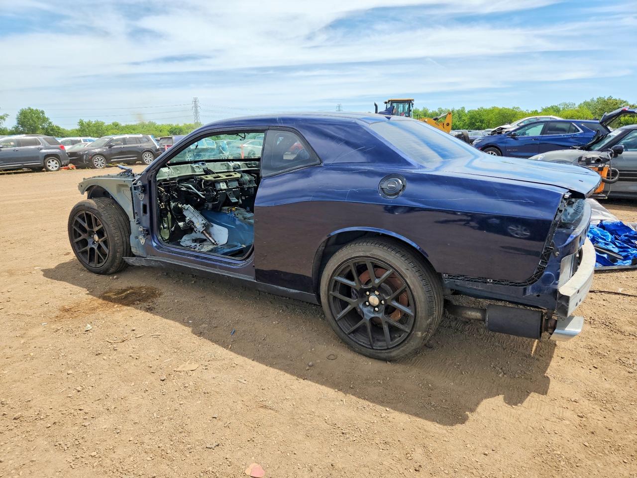 2015 Dodge Challenger R Blue vin: 2C3CDZFJ8FH864695