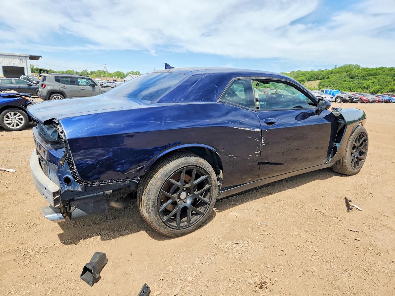 2015 Dodge Challenger R Blue vin: 2C3CDZFJ8FH864695