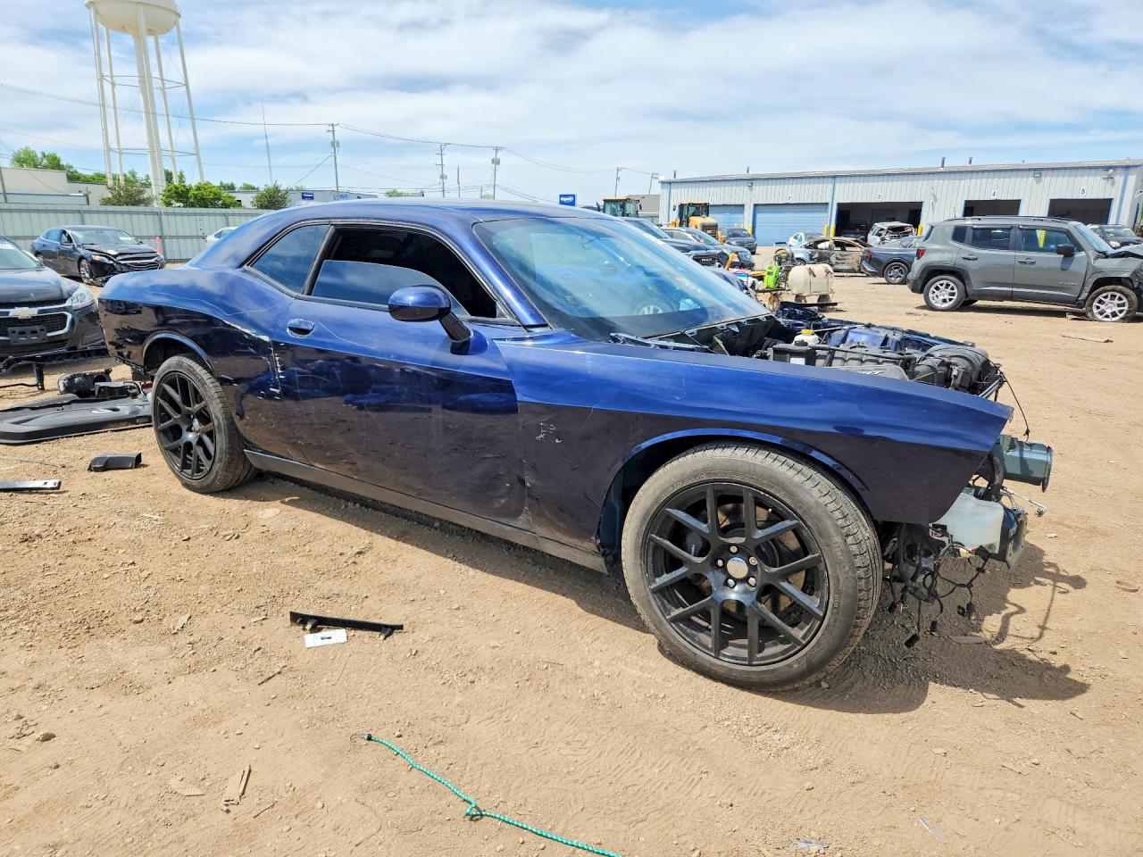 2015 Dodge Challenger R Blue vin: 2C3CDZFJ8FH864695