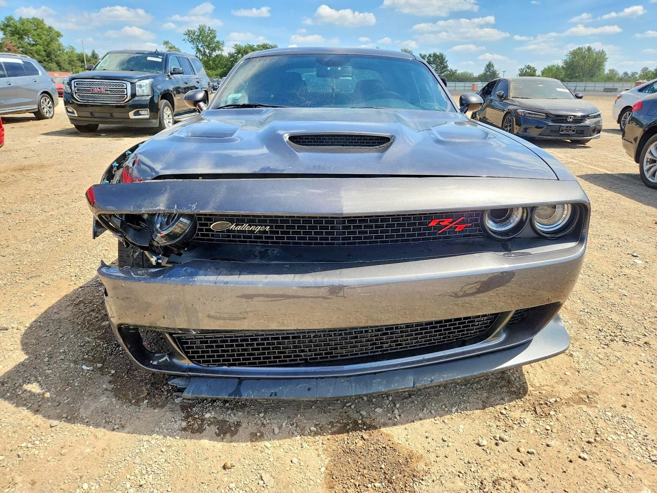 2022 Dodge Challenger R/t Scat Pack Gray vin: 2C3CDZFJ8NH155506