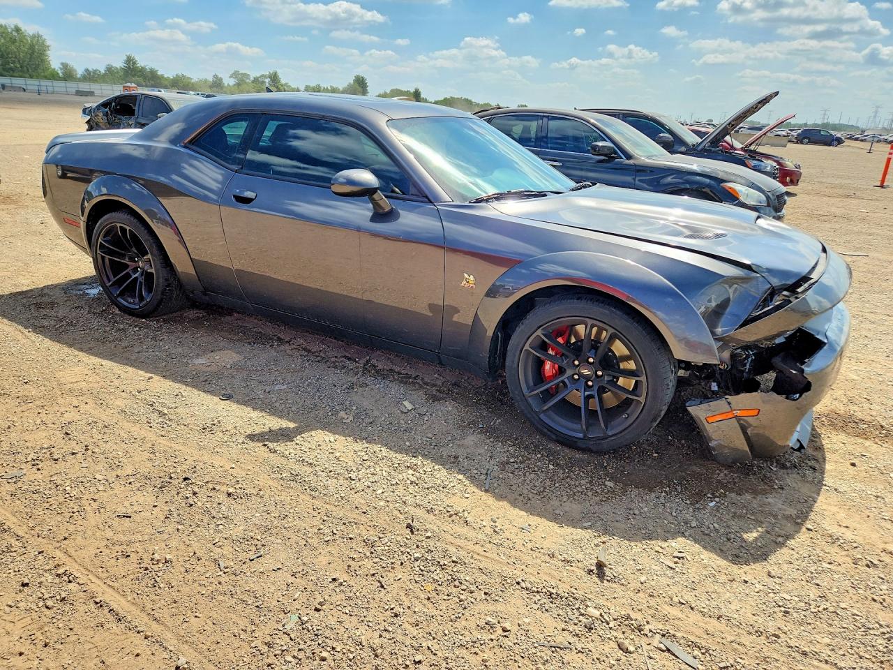 2022 Dodge Challenger R/t Scat Pack Gray vin: 2C3CDZFJ8NH155506