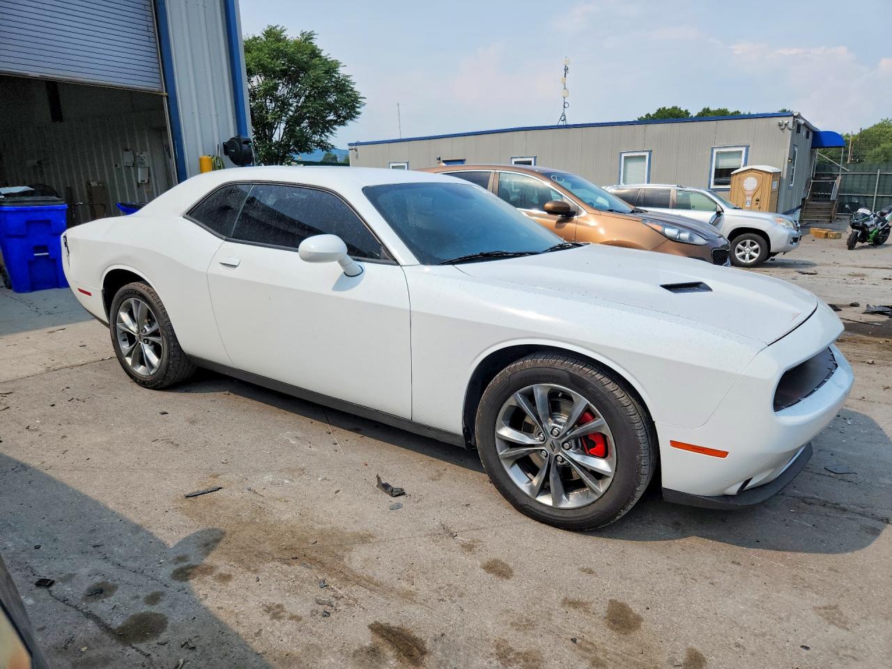 2020 Dodge Challenger Sxt White vin: 2C3CDZGG4LH174764