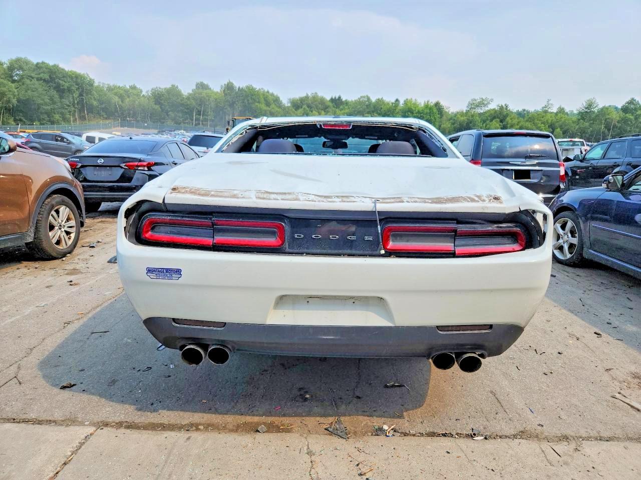 2020 Dodge Challenger Sxt White vin: 2C3CDZGG4LH174764