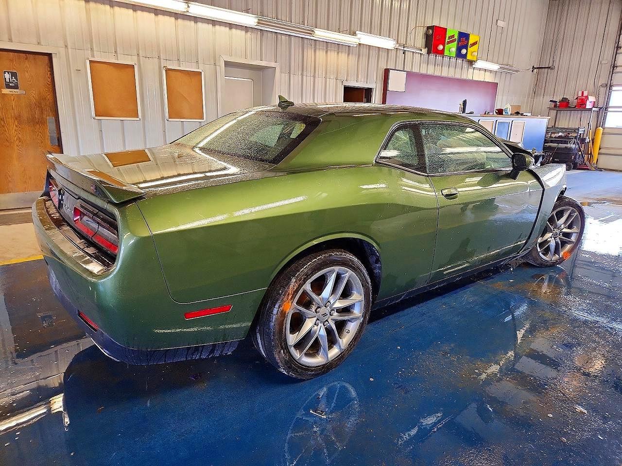 2022 Dodge Challenger Srt 392 Green vin: 2C3CDZGG5NH144658