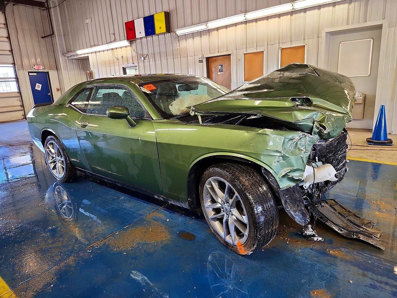 2022 Dodge Challenger Srt 392 Green vin: 2C3CDZGG5NH144658