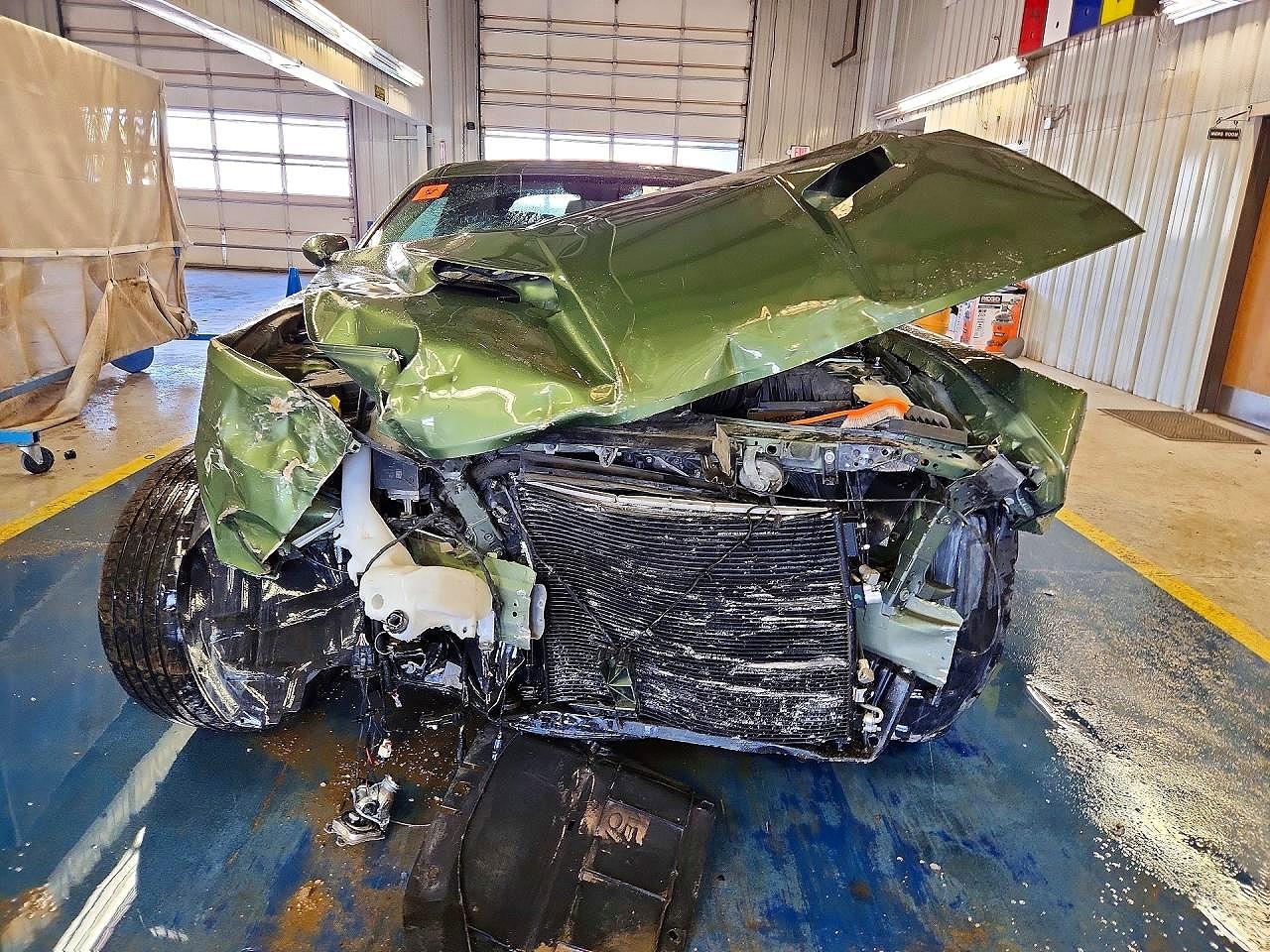 2022 Dodge Challenger Srt 392 Green vin: 2C3CDZGG5NH144658