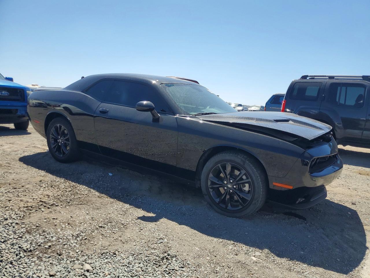 2023 Dodge Challenger Sxt Black vin: 2C3CDZGG6PH597626