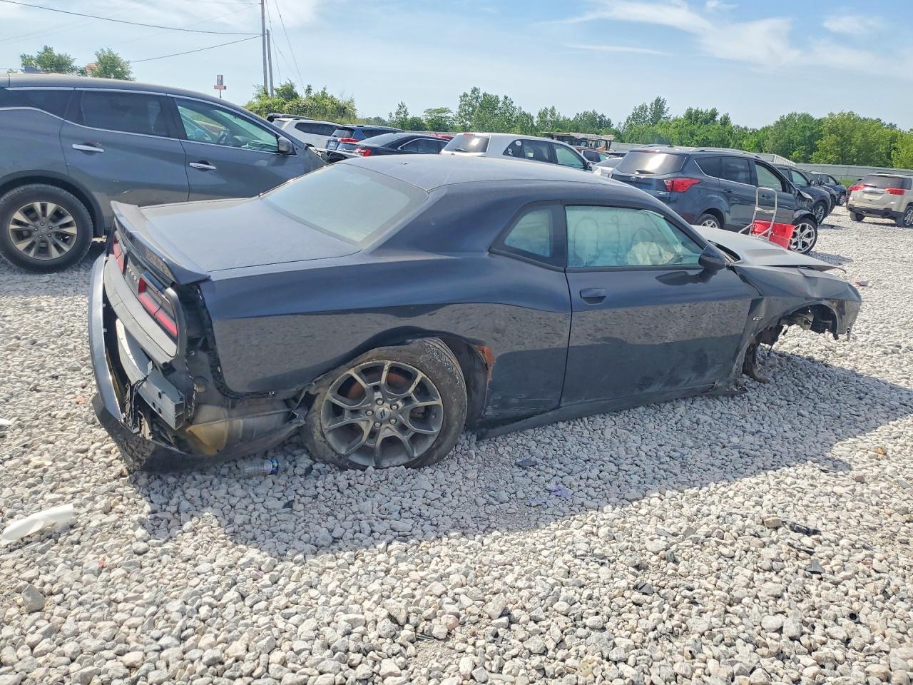 2017 Dodge Challenger Gt Gray vin: 2C3CDZGG7HH622745
