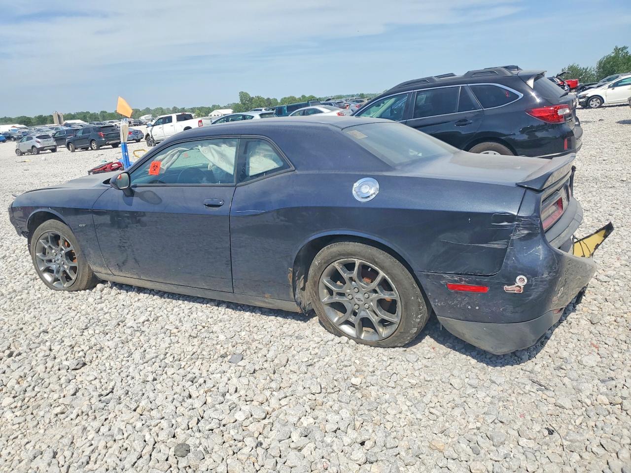 2017 Dodge Challenger Gt Gray vin: 2C3CDZGG7HH622745