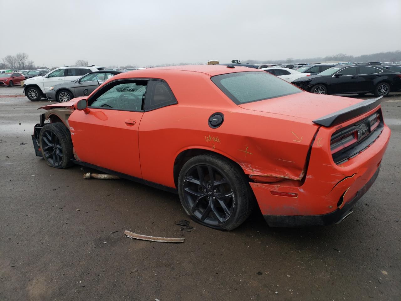 2019 Dodge Challenger Gt Orange vin: 2C3CDZJG2KH596300