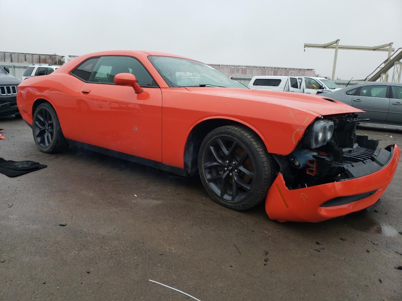 2019 Dodge Challenger Gt Orange vin: 2C3CDZJG2KH596300