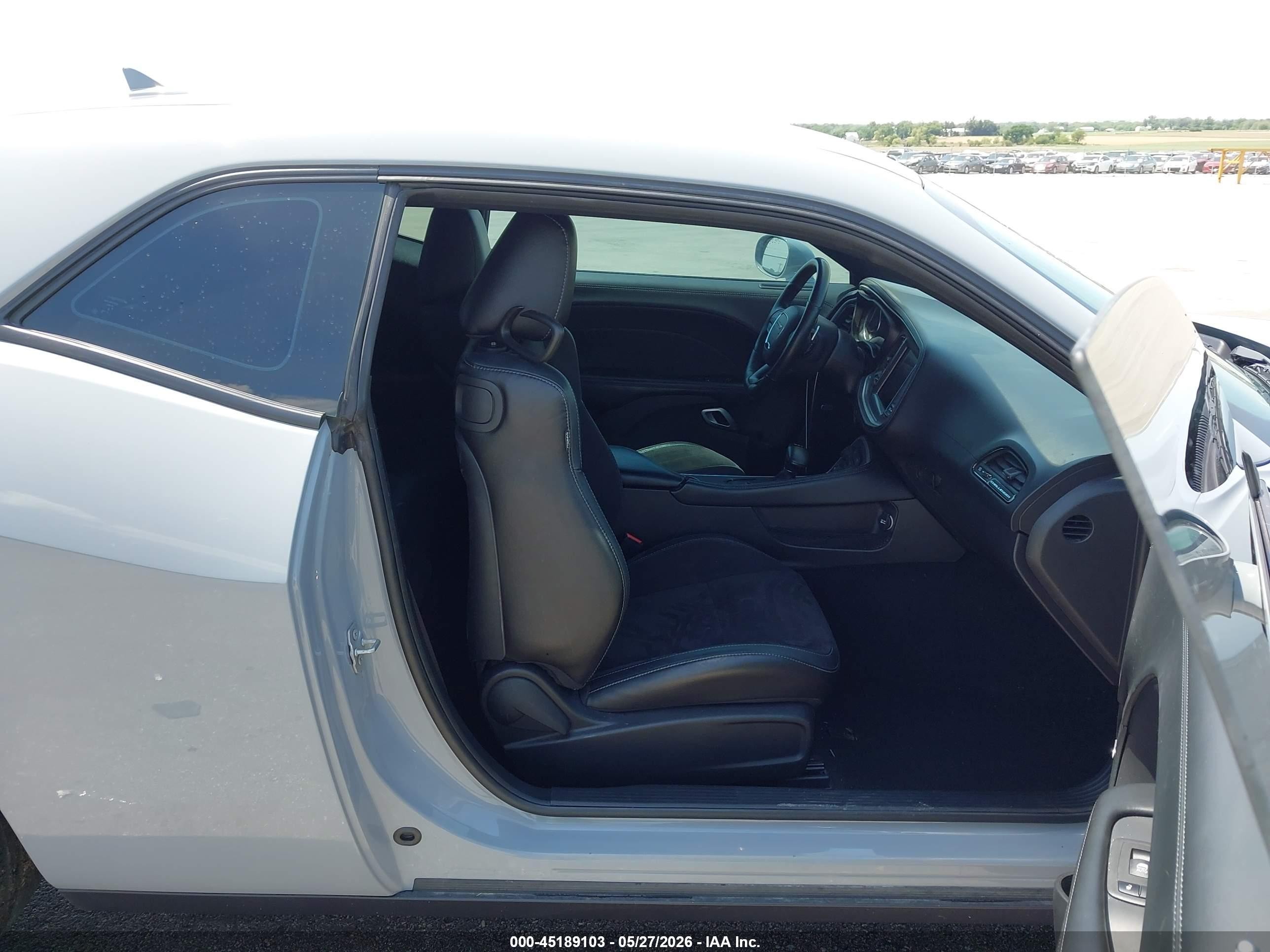 2022 Dodge Challenger Gt Gray vin: 2C3CDZJG2NH222354