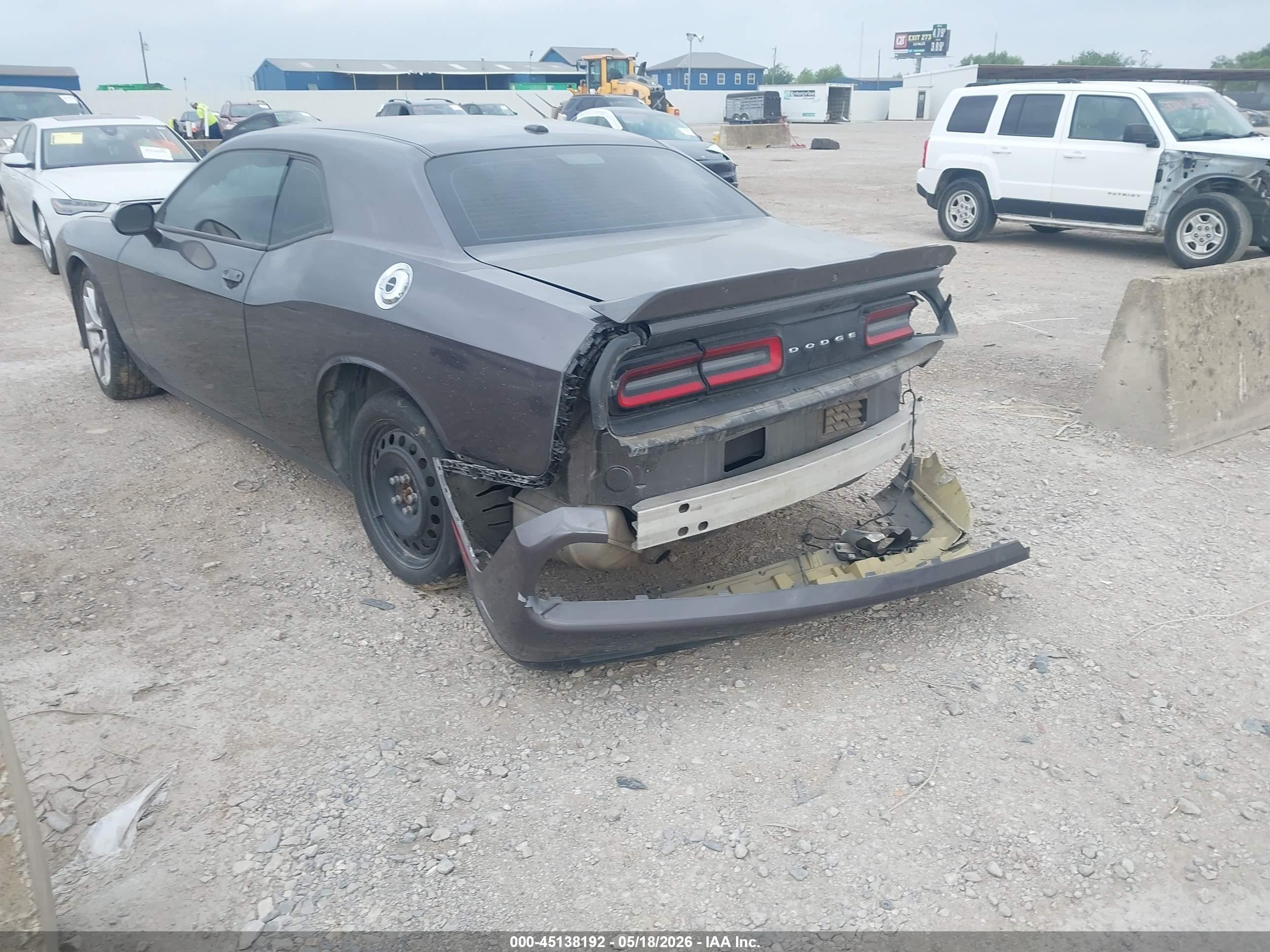 2022 Dodge Challenger Gt Gray vin: 2C3CDZJG4NH136978