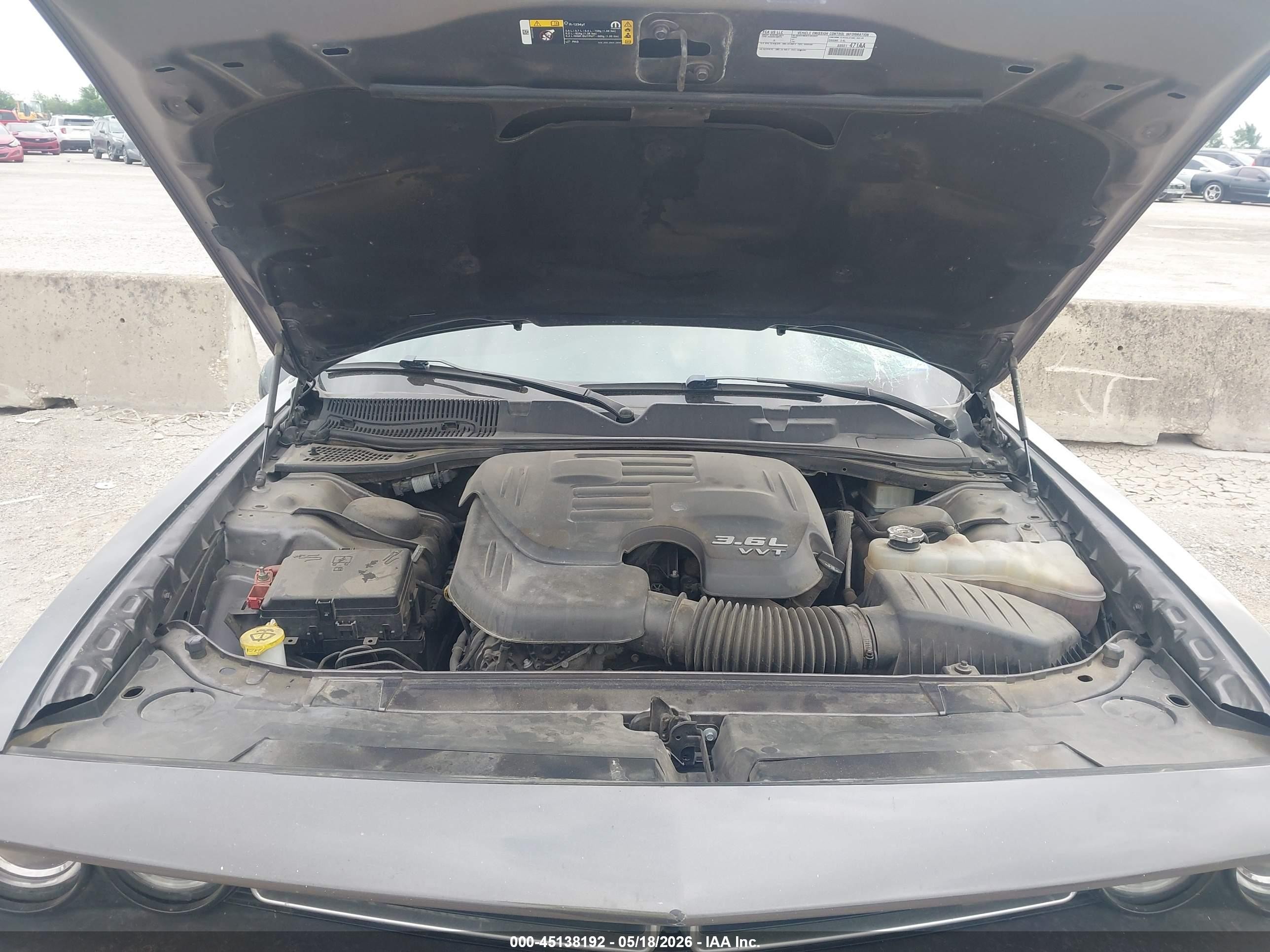 2022 Dodge Challenger Gt Gray vin: 2C3CDZJG4NH136978