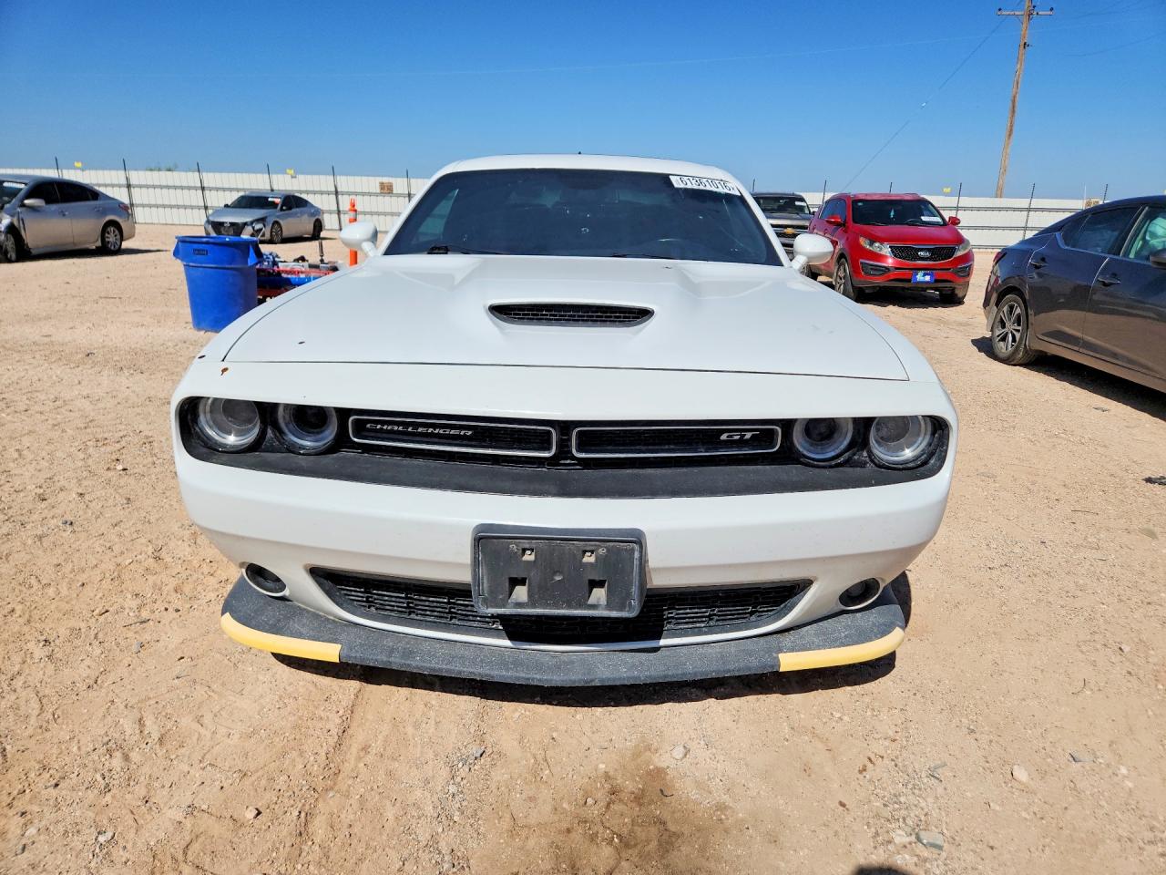 2021 Dodge Challenger Gt White vin: 2C3CDZJG7MH615684
