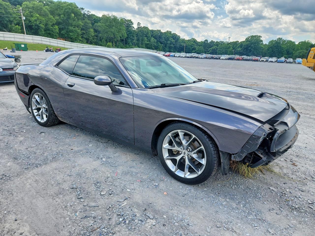 2021 Dodge Challenger Gt Silver vin: 2C3CDZJG9MH677121