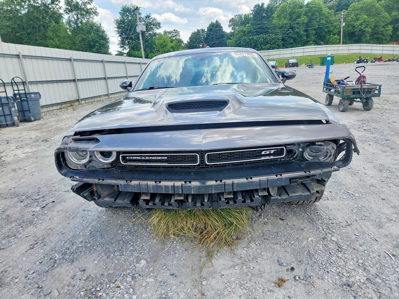 2021 Dodge Challenger Gt Silver vin: 2C3CDZJG9MH677121