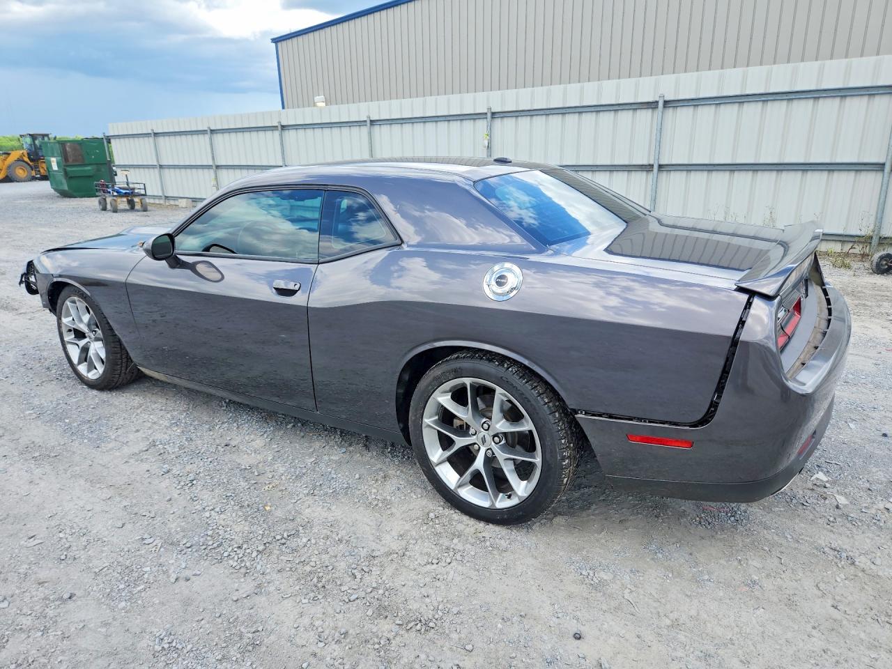 2021 Dodge Challenger Gt Silver vin: 2C3CDZJG9MH677121