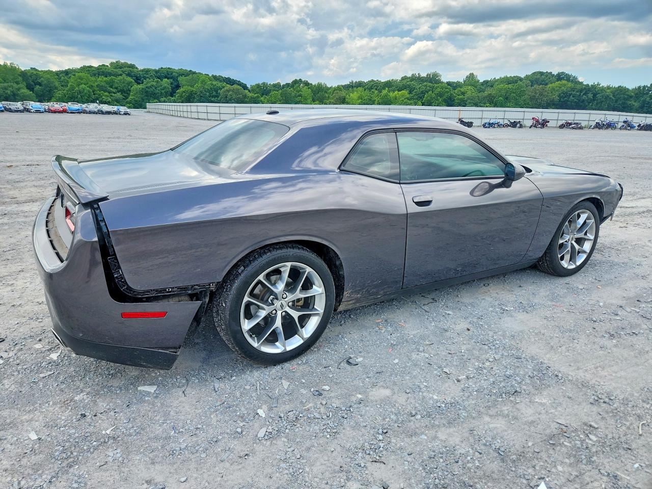 2021 Dodge Challenger Gt Silver vin: 2C3CDZJG9MH677121