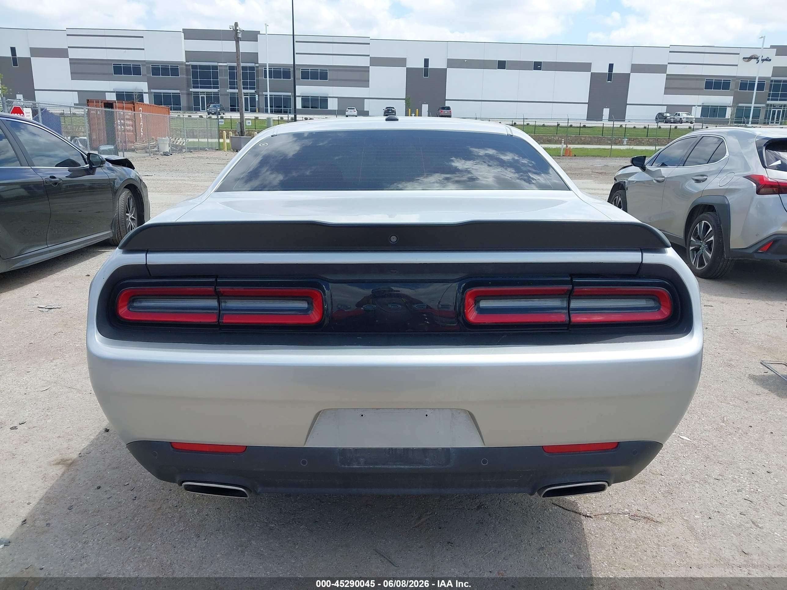 2021 Dodge Challenger Gt Silver vin: 2C3CDZJGXMH651711