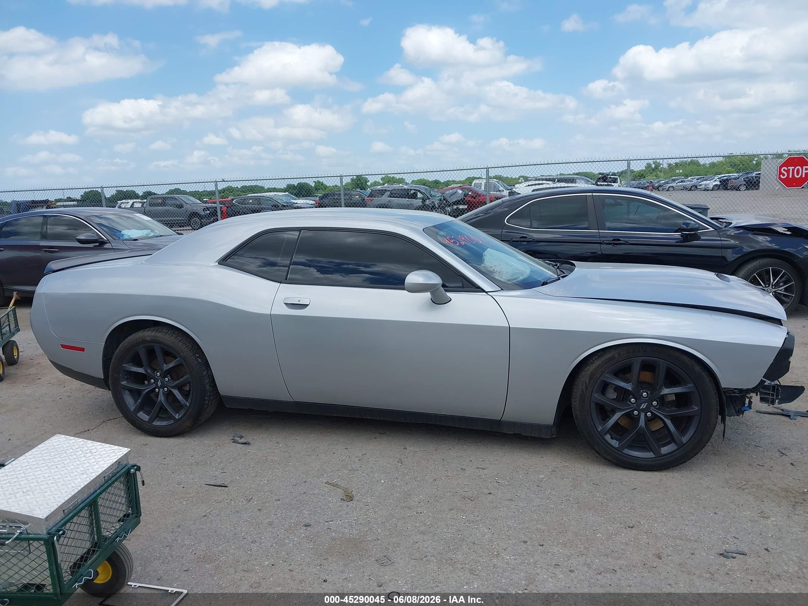 2021 Dodge Challenger Gt Silver vin: 2C3CDZJGXMH651711