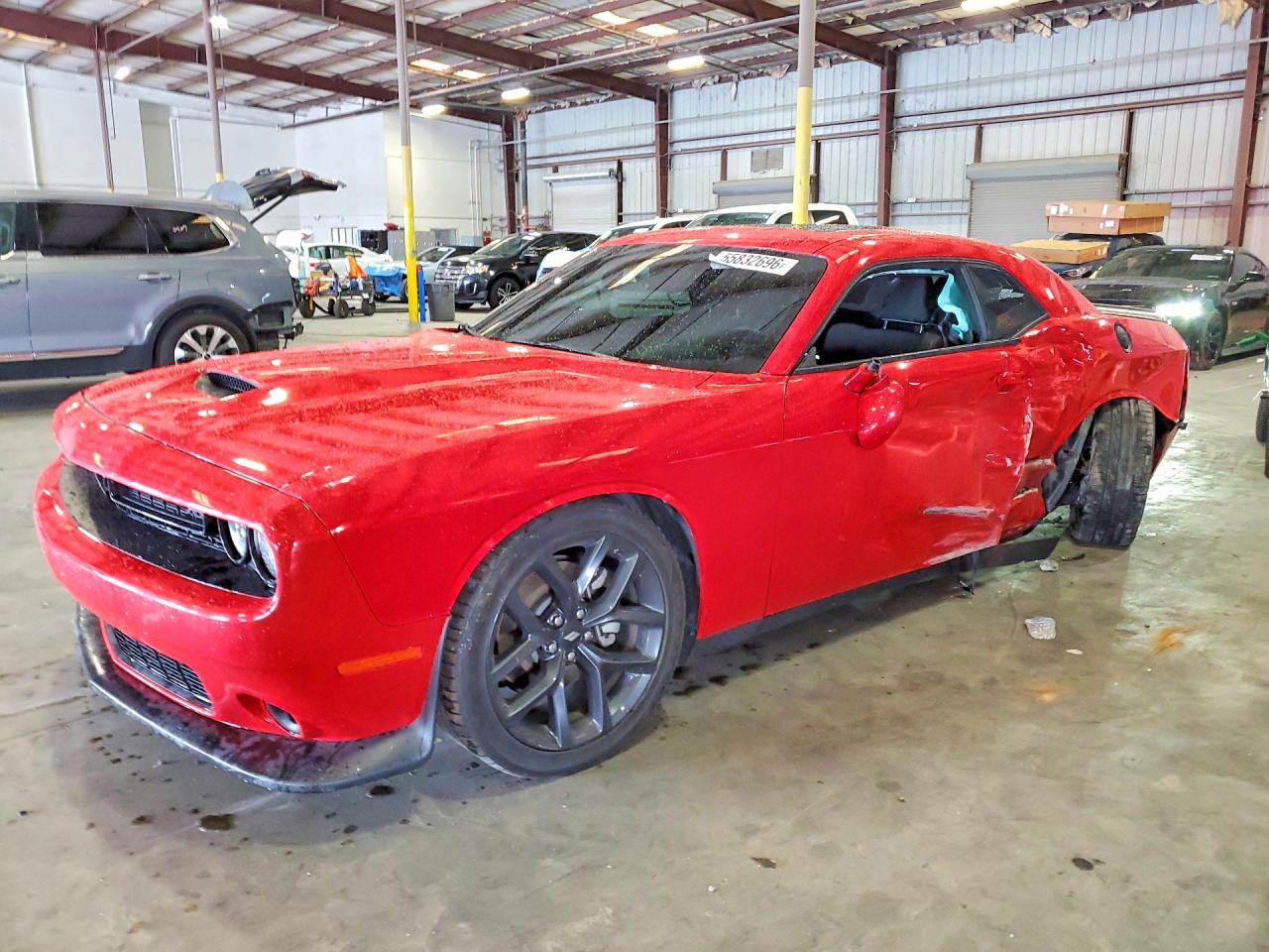 2023 Dodge Challenger Gt Red vin: 2C3CDZJGXPH614615