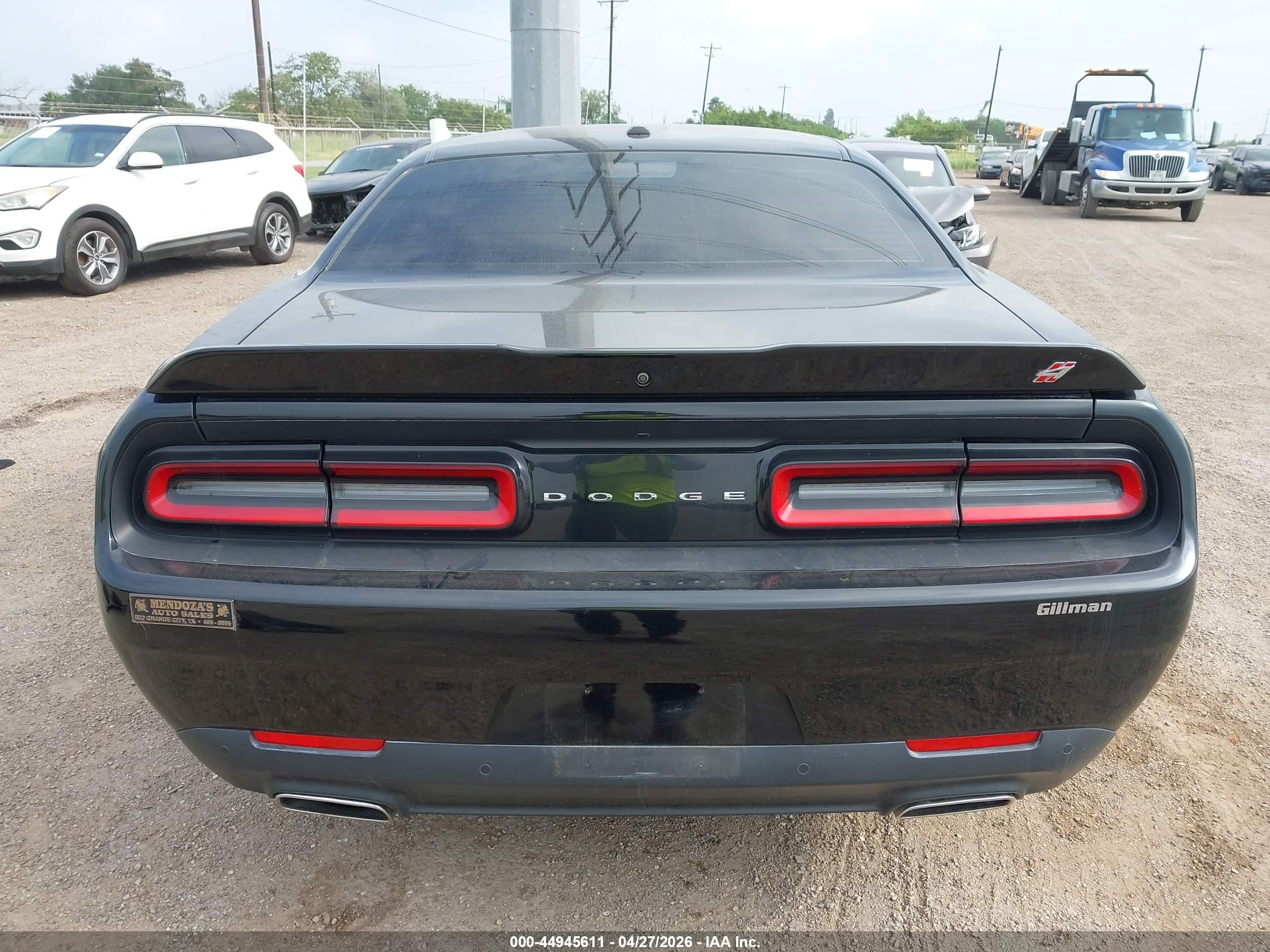 2022 Dodge Challenger Gt Awd Black vin: 2C3CDZKG1NH204510