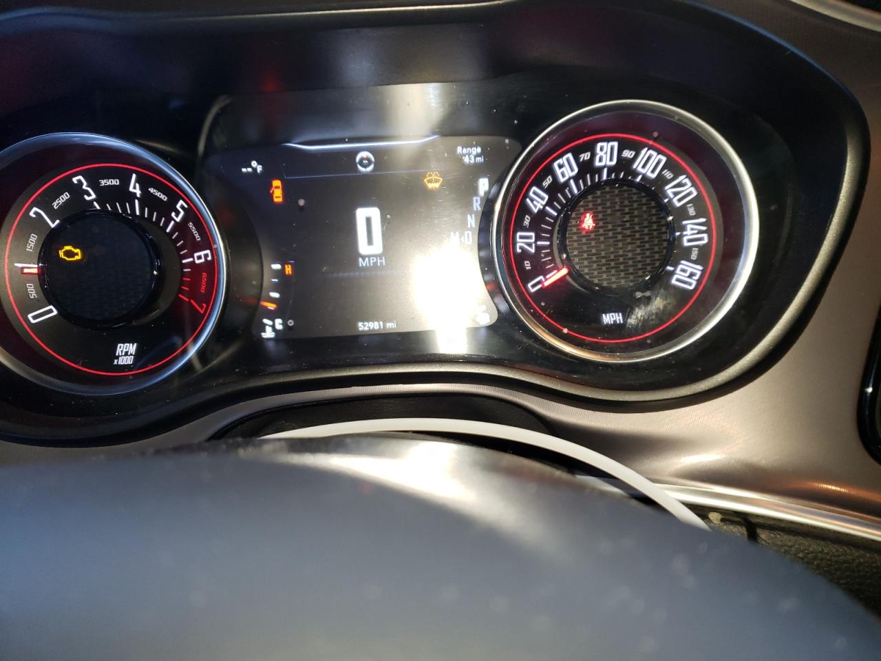 2022 Dodge Challenger Gt White vin: 2C3CDZKG4NH207594 Damage: Warning Light - Engine, On, Unacceptable