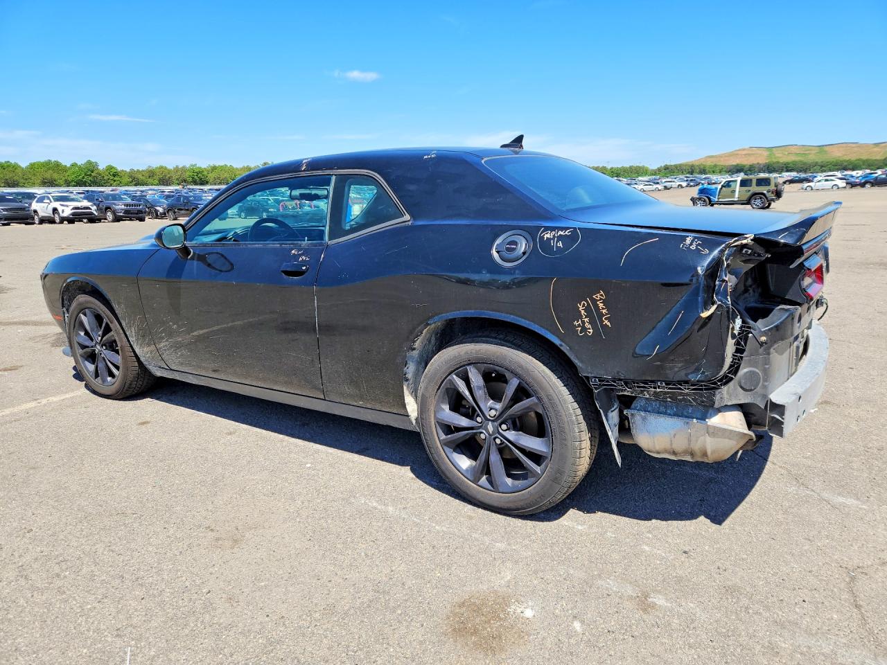 2020 Dodge Challenger Gt Черный vin: 2C3CDZKG8LH146697