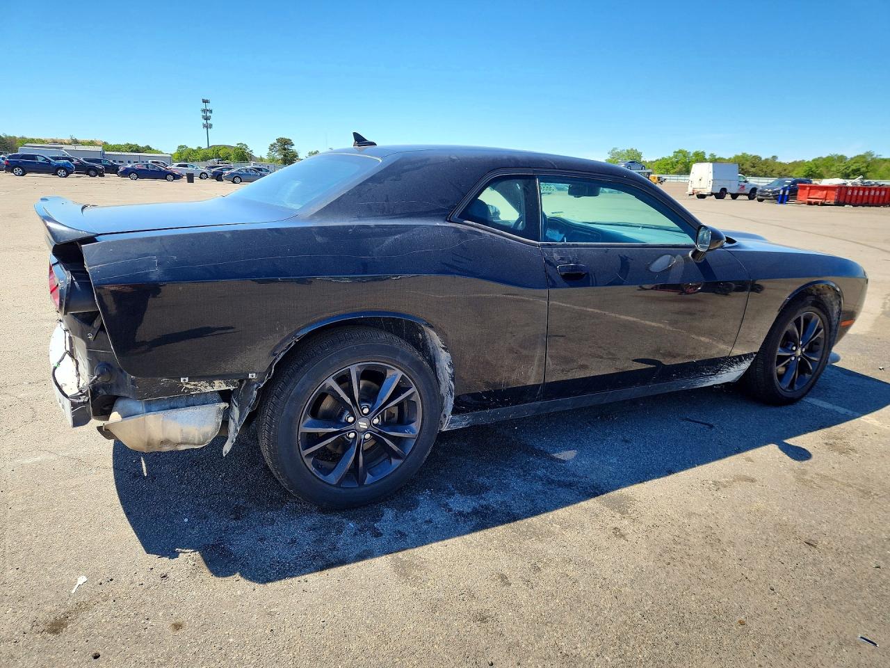 2020 Dodge Challenger Gt Черный vin: 2C3CDZKG8LH146697