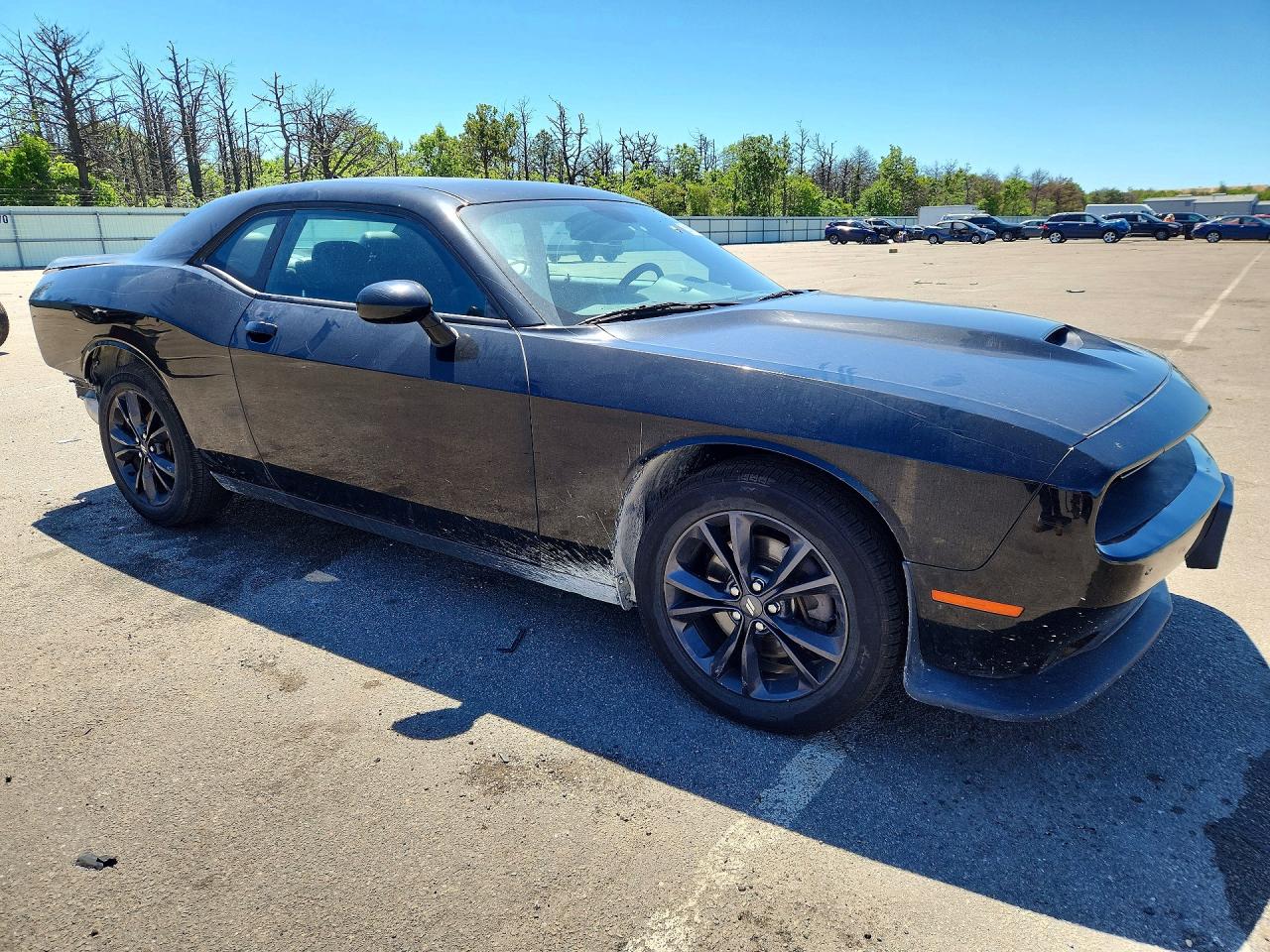 2020 Dodge Challenger Gt Черный vin: 2C3CDZKG8LH146697