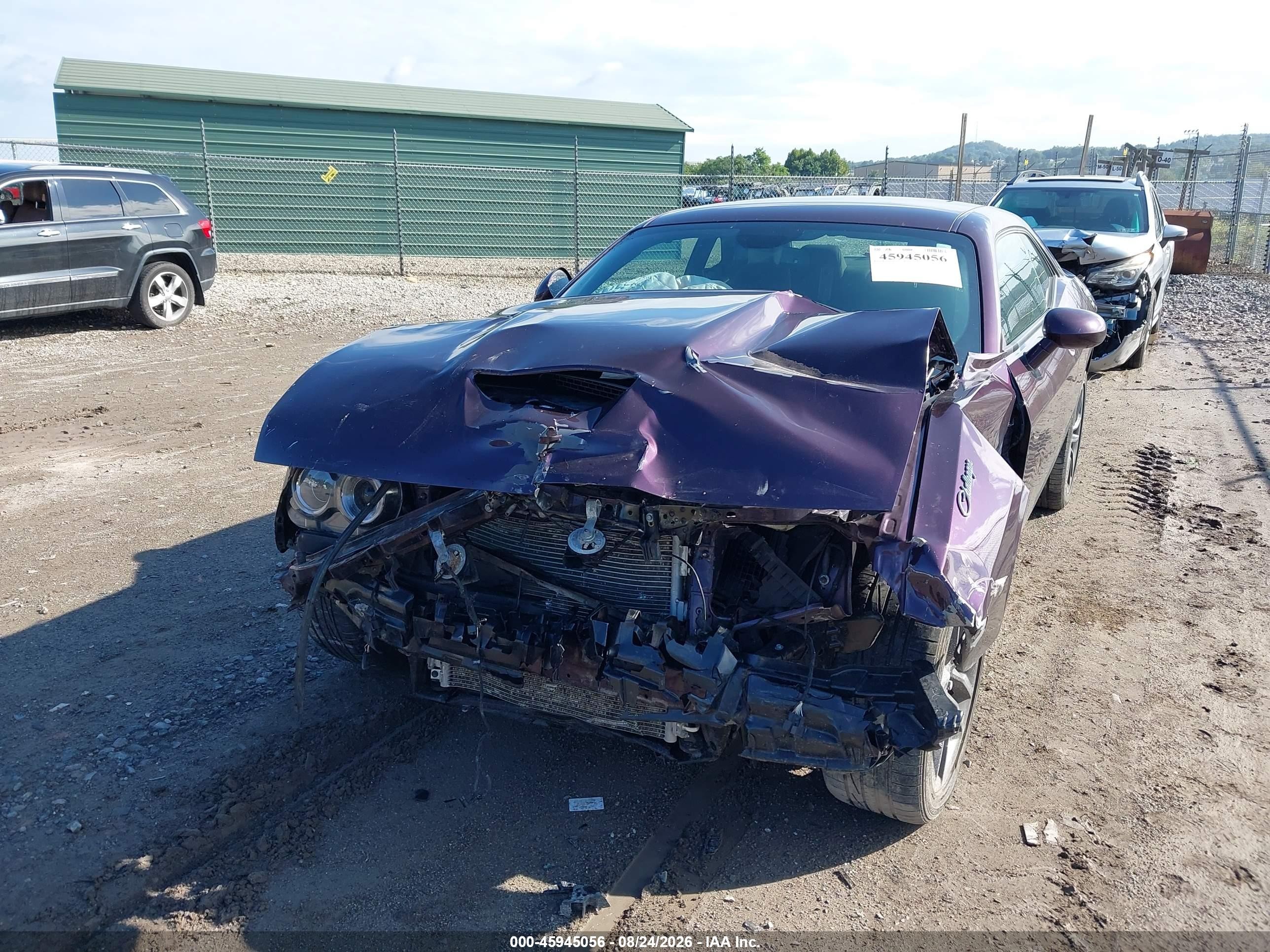 2021 Dodge Challenger Gt Awd Purple vin: 2C3CDZKG9MH597624