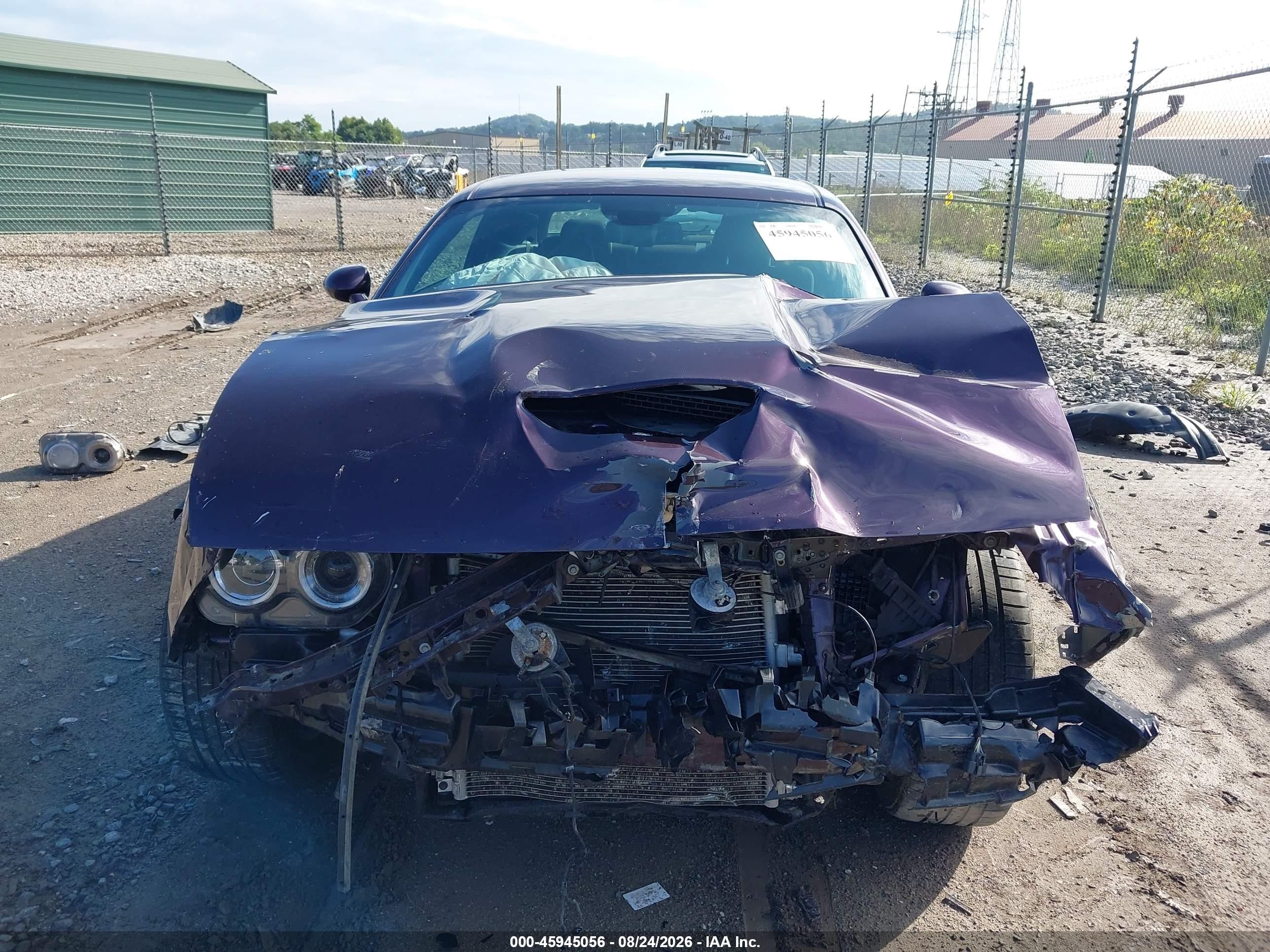 2021 Dodge Challenger Gt Awd Purple vin: 2C3CDZKG9MH597624