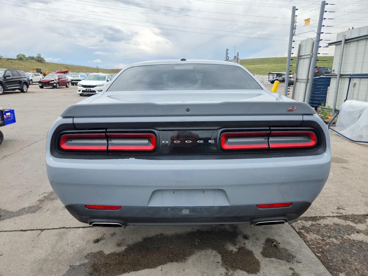 2022 Dodge Challenger Gt Gray vin: 2C3CDZKG9NH238825