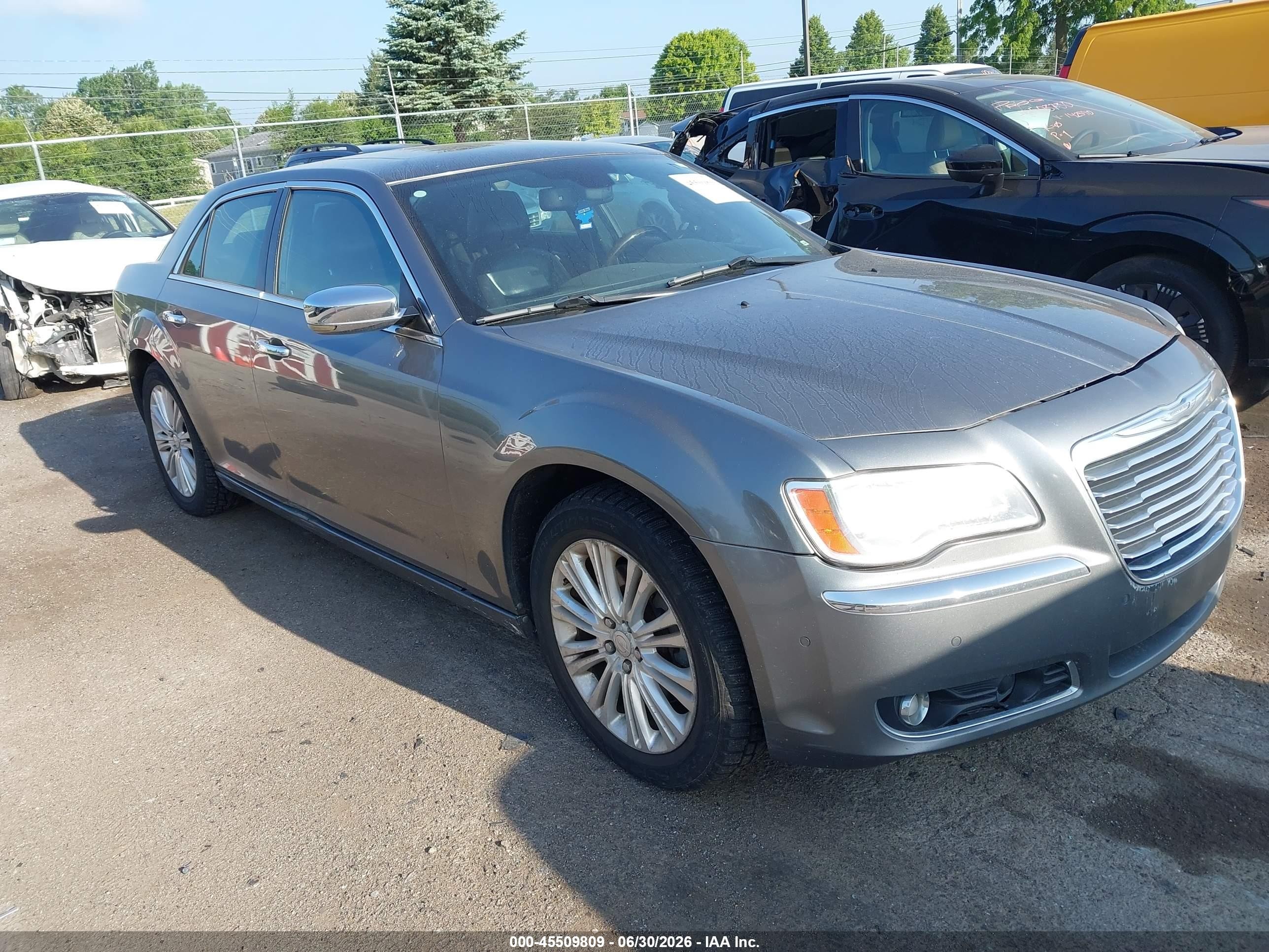 2011 Chrysler 300c Awd Gray vin: 2C3CK6CT3BH611983