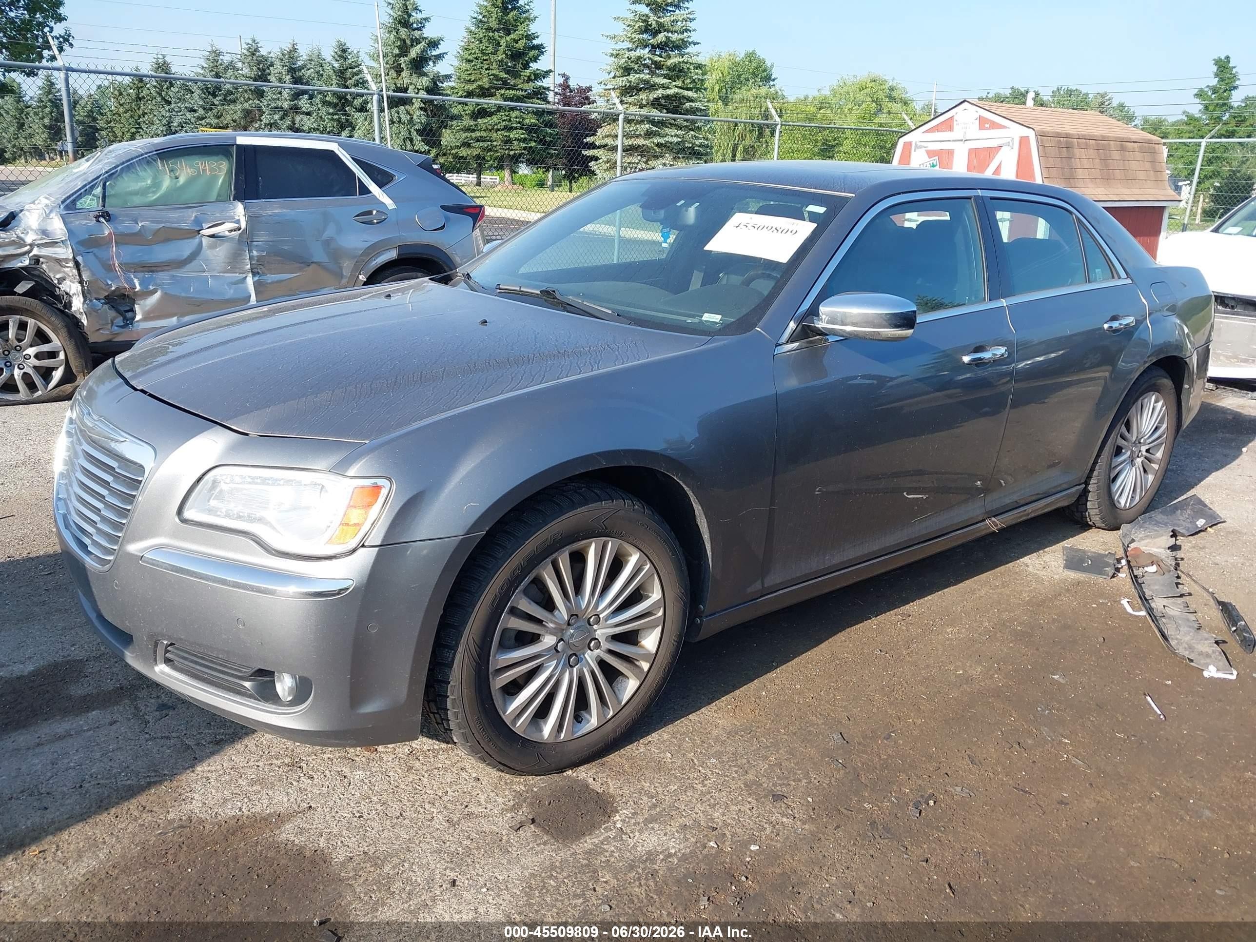 2011 Chrysler 300c Awd Gray vin: 2C3CK6CT3BH611983