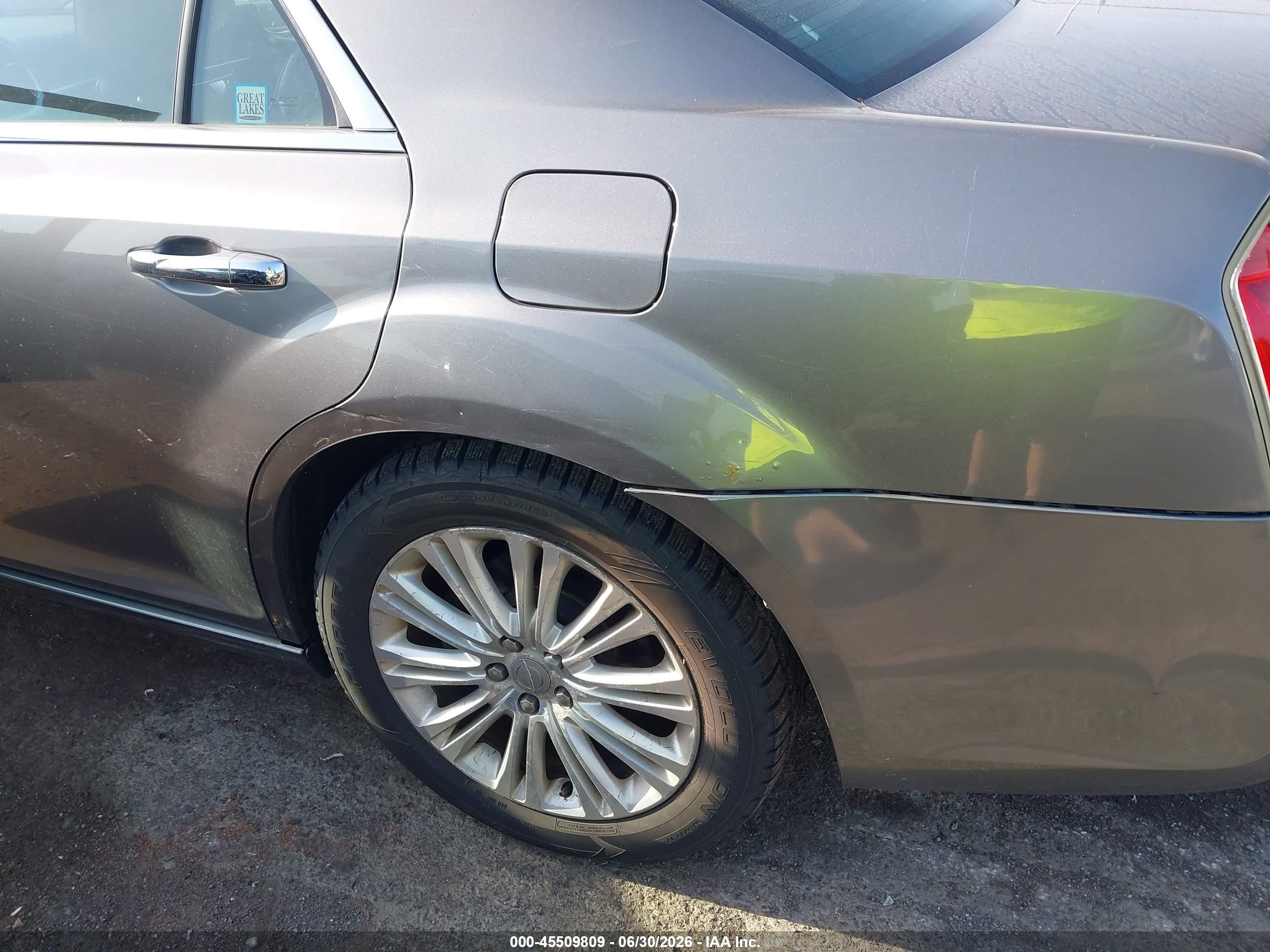 2011 Chrysler 300c Awd Gray vin: 2C3CK6CT3BH611983