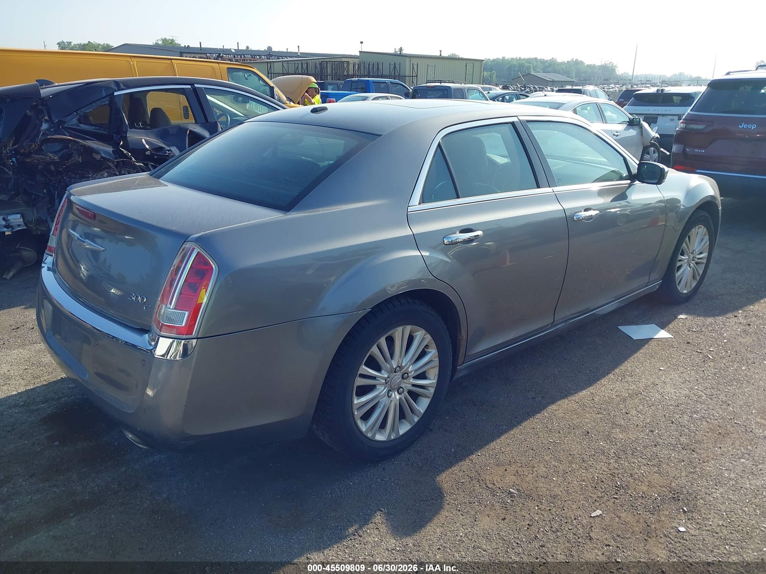 2011 Chrysler 300c Awd Gray vin: 2C3CK6CT3BH611983