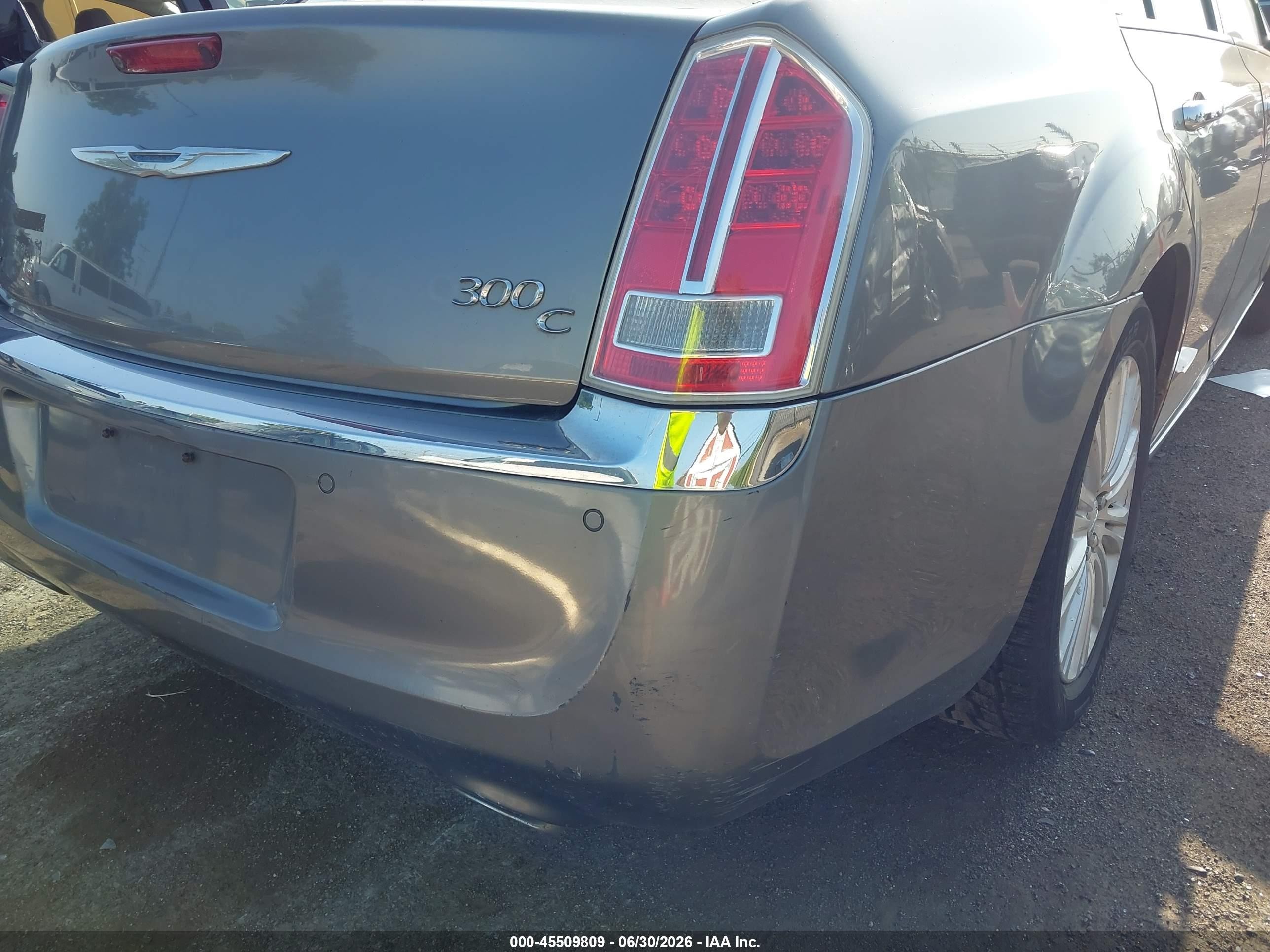 2011 Chrysler 300c Awd Gray vin: 2C3CK6CT3BH611983