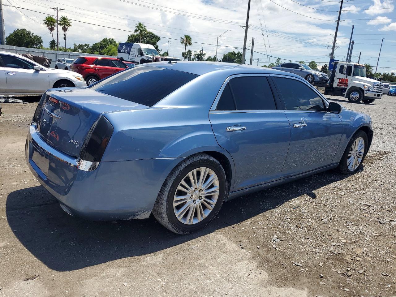 2011 Chrysler 300c Blue vin: 2C3CK6CT6BH557790