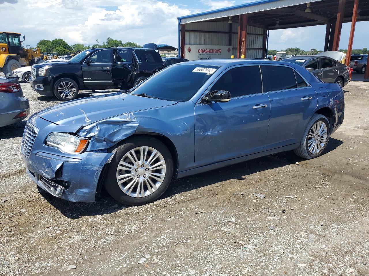 2011 Chrysler 300c Blue vin: 2C3CK6CT6BH557790
