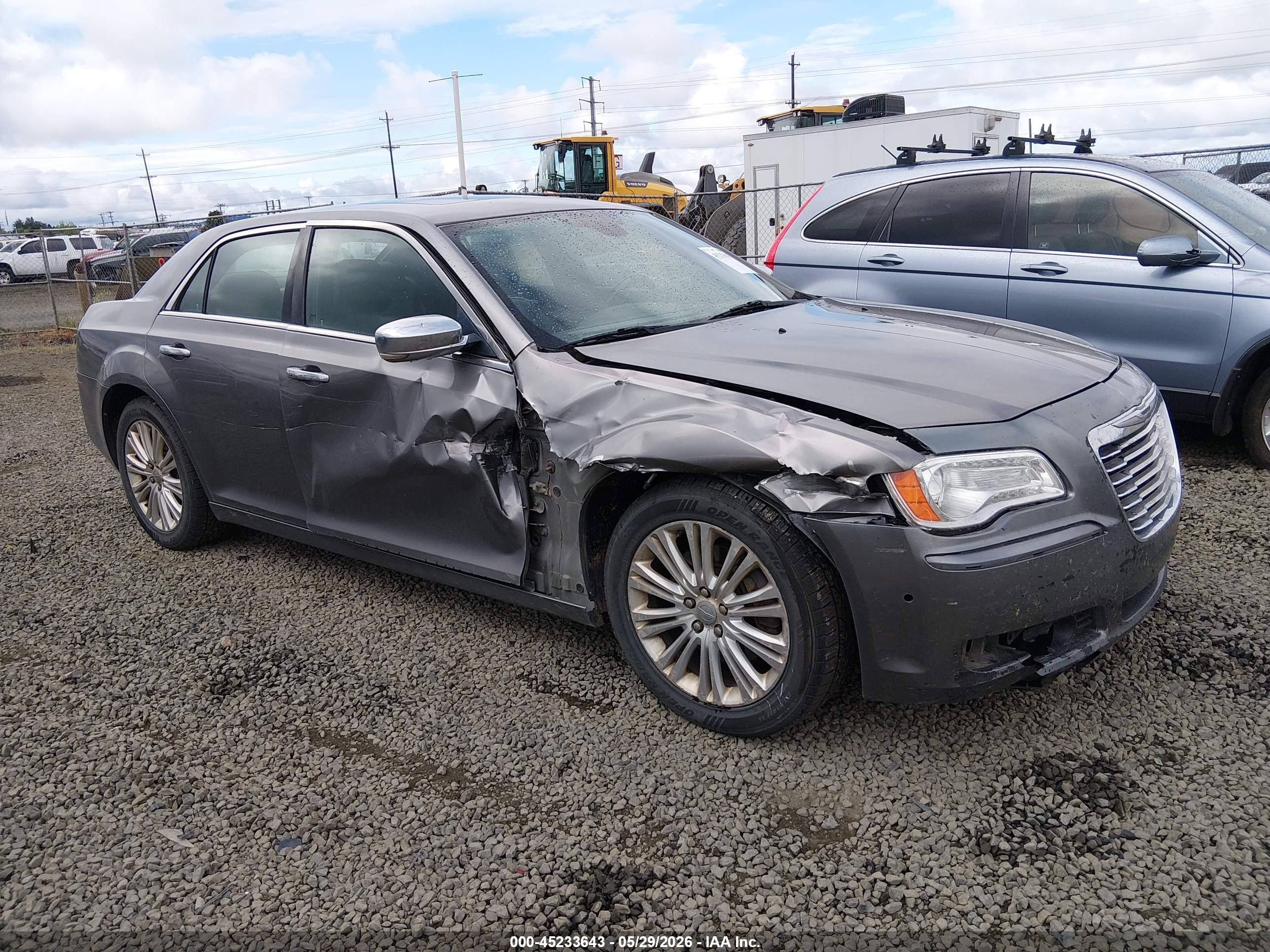 2011 Chrysler 300c Awd Gray vin: 2C3CK6CT8BH611834