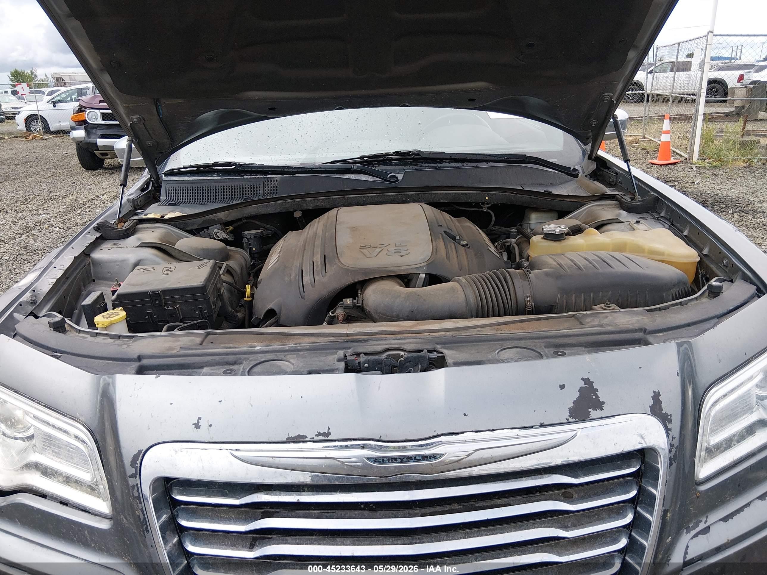 2011 Chrysler 300c Awd Gray vin: 2C3CK6CT8BH611834