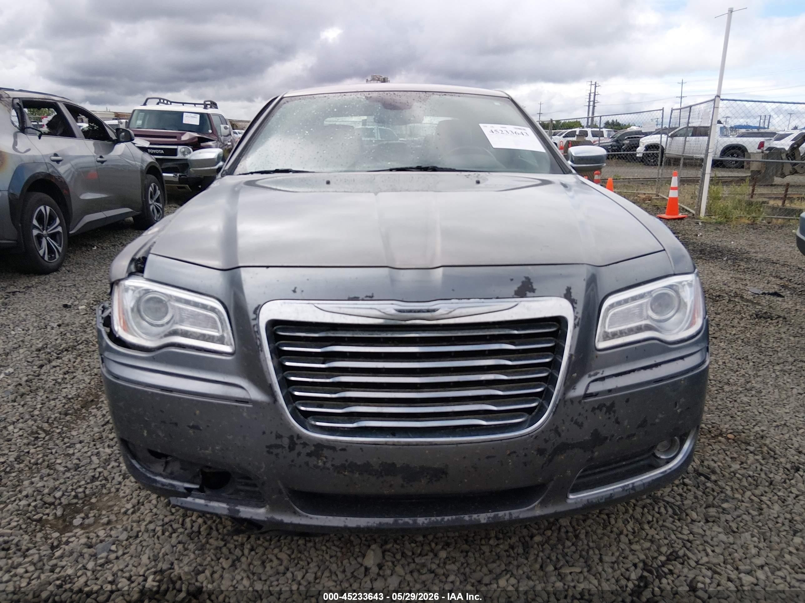 2011 Chrysler 300c Awd Gray vin: 2C3CK6CT8BH611834