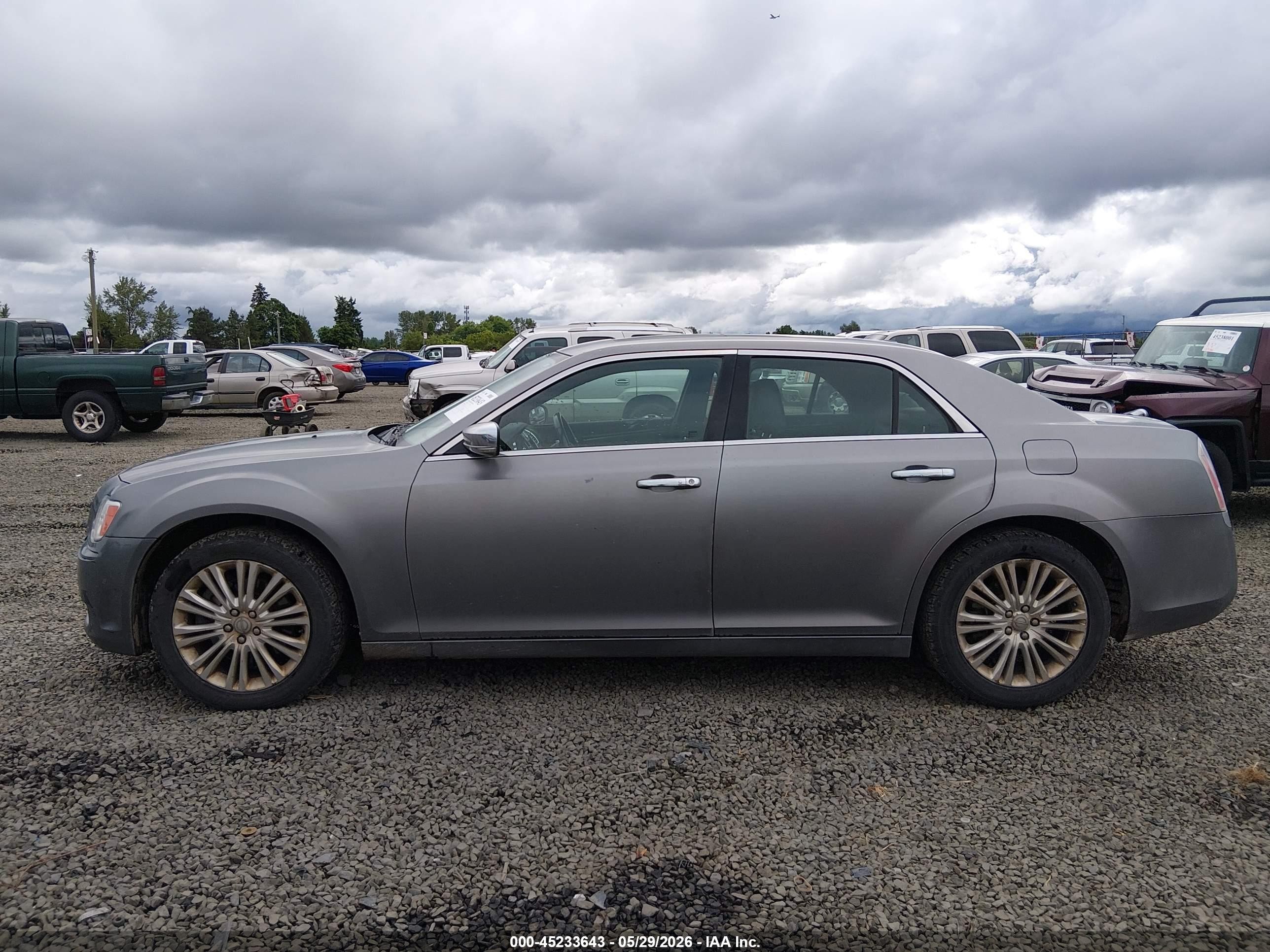 2011 Chrysler 300c Awd Gray vin: 2C3CK6CT8BH611834