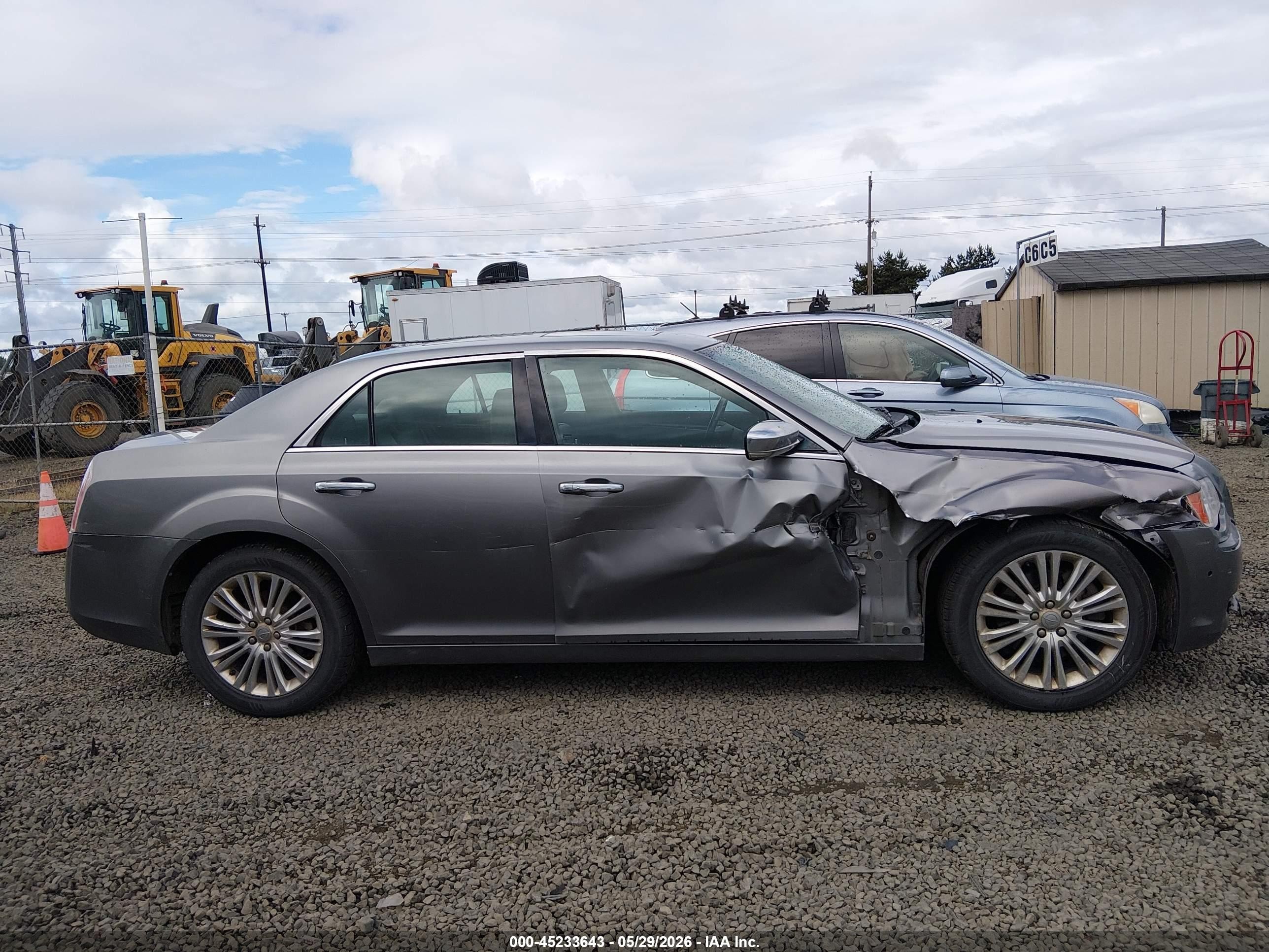 2011 Chrysler 300c Awd Gray vin: 2C3CK6CT8BH611834