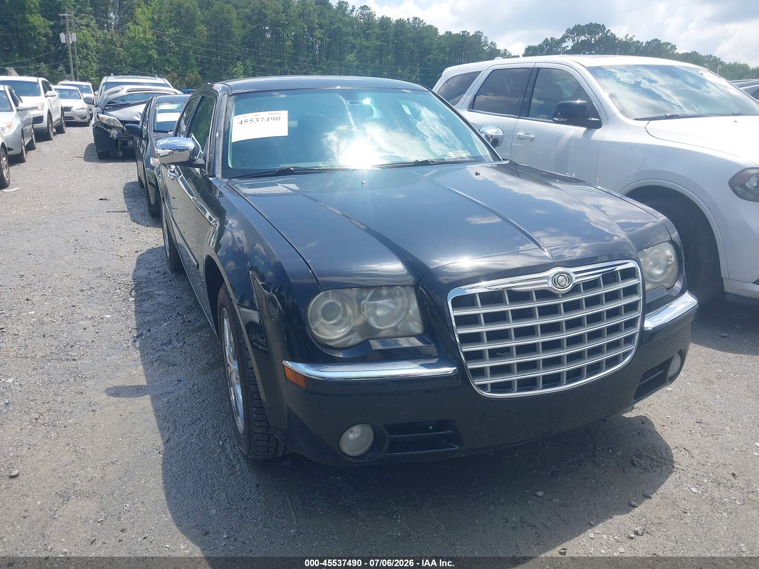 2010 Chrysler 300c Awd Black vin: 2C3CK6CTXAH224149