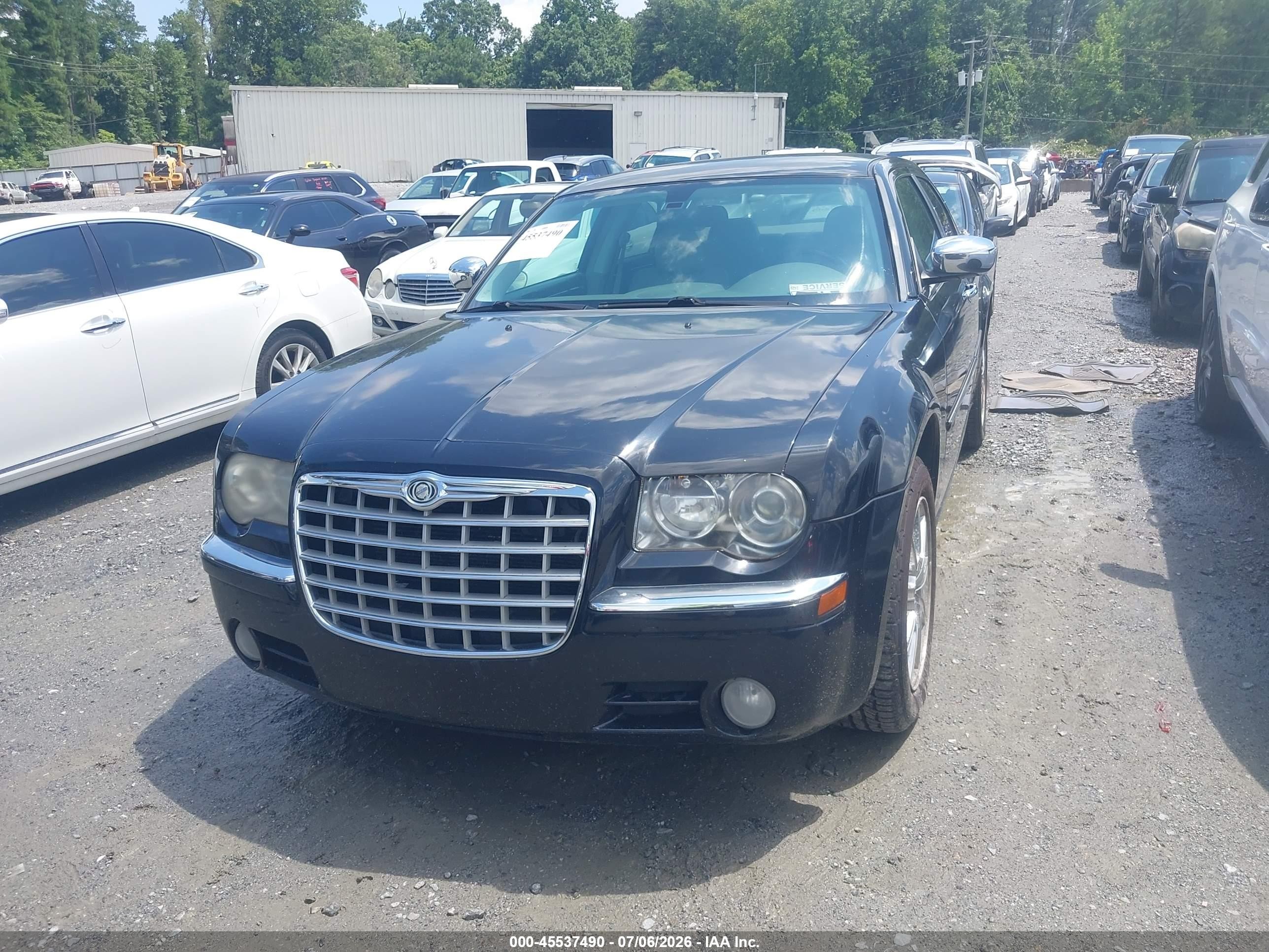 2010 Chrysler 300c Awd Black vin: 2C3CK6CTXAH224149